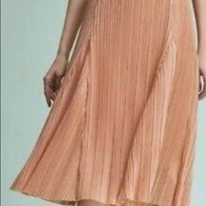 Maeve metallic blush skirt ✨
